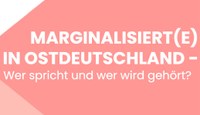 Podium in Leipzig: „Marginalisiert(e) in Ostdeutschland“